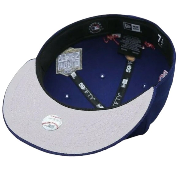 New Era Los Angeles Dodgers Championship Rings 7x 59FIFTY Fitted Hat - Picture 5 of 7